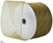 Wired Edge Organza Ribbon - Gold - 25 yards