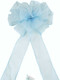 Pew Bows Light Blue | Wedding Bows | Wedding Pew Decorations | Church Wedding Decorations (set of 4 bows)