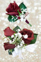 BURGUNDY Prom Boutonniere and Corsage | Prom Corsage | Prom Flowers | Prom Bouquet