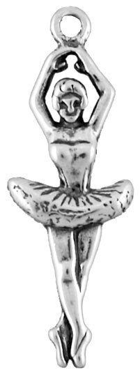 Ballerina "Flat" Charm
