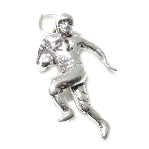 Football "Running" Charm