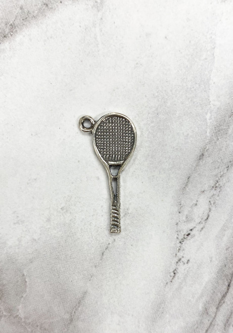 Tennis "Racquet" Charm