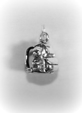 Hiker Backpack Charm