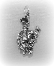 Bronco Rider Charm