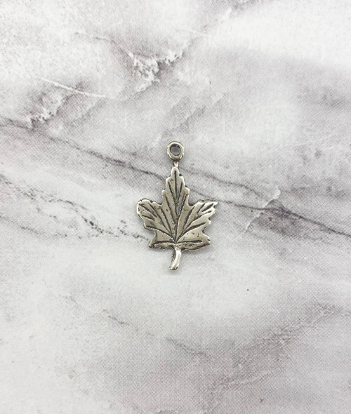 Maple Leaf Charm