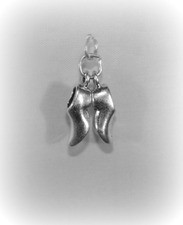 Wooden Shoes "2pc" Charm