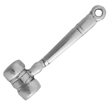 Law "Gavel" Charm