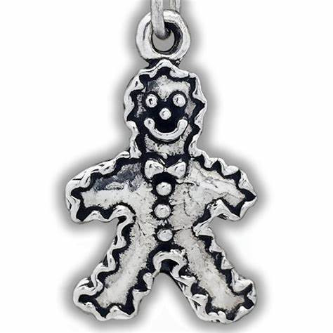 Gingerbread Man Charm