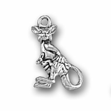 Kangaroo "w/ Joey" Charm