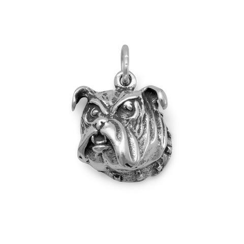 Bulldog "Head" Charm