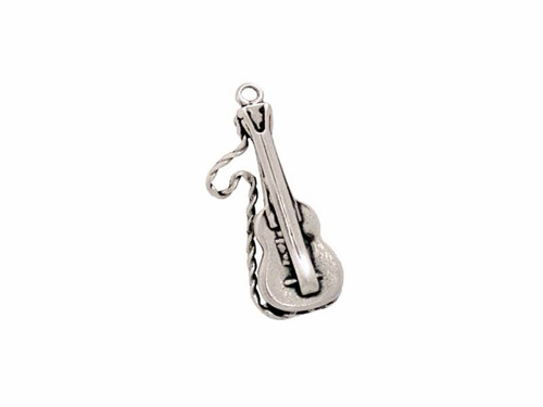 Guitar "w/ Strap" Charm