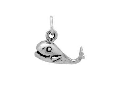 Whale "Comical" Charm