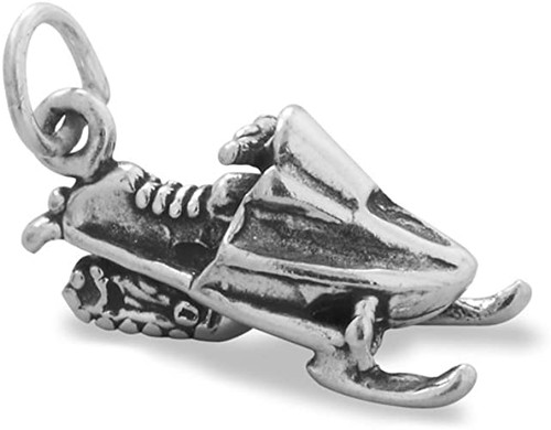Snow Mobile Charm