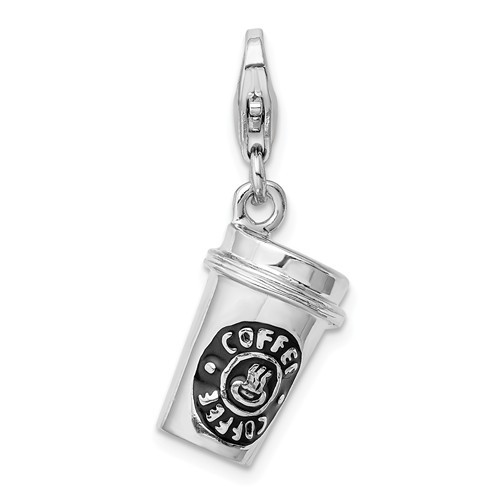 Coffee "To Go" Charm