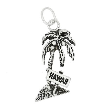 Hawaii "Palm Tree" Charm