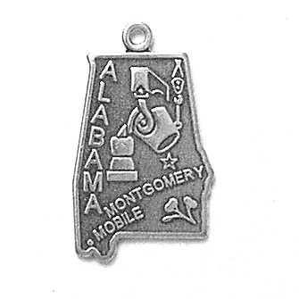 States "Alabama" Charm