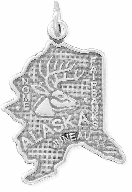 States "Alaska" Charm