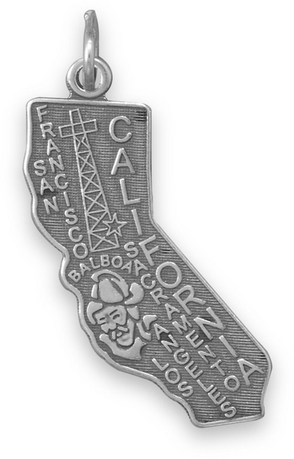 States "California" Charm