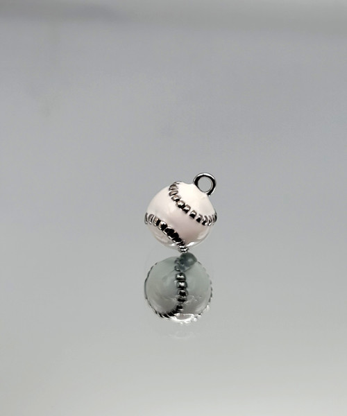 Baseball "Enamel" Charm