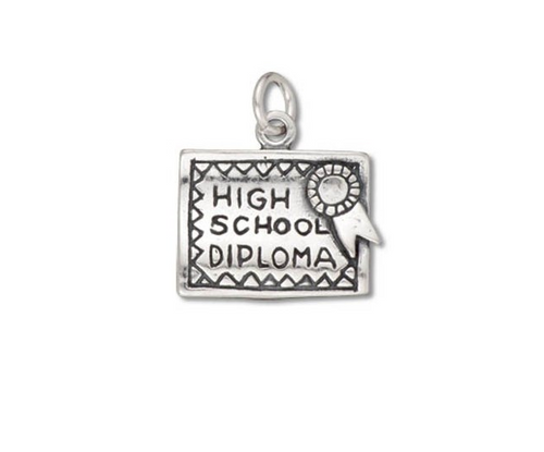 Diploma "High School" Charm