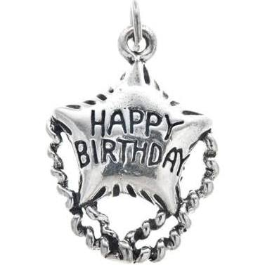 Happy Birthday "Star Balloon" Charm