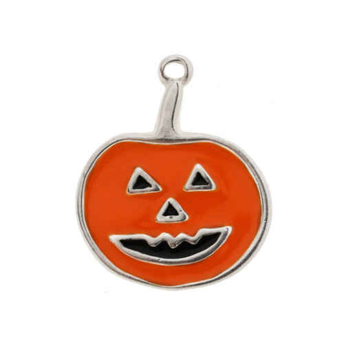 Halloween "Enamel Jack-o-Lantern" Charm