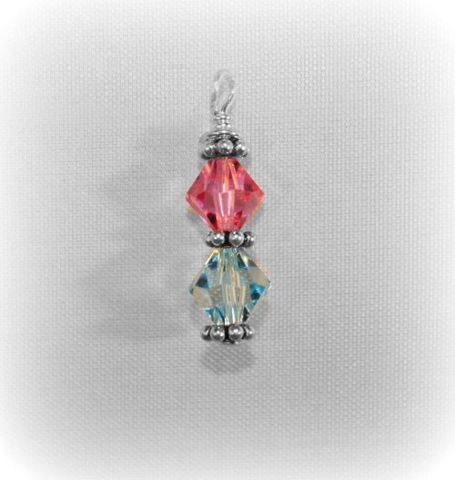 Birthstone "6mm/6mm Drop" Charm