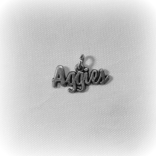 A & M  "Aggies" Charm