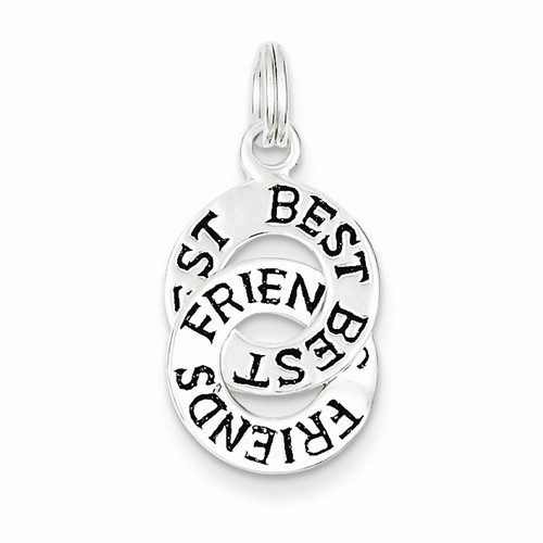 Best Friend Circles Charm