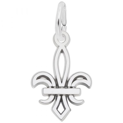 Fleur De Lis "Rembrandt" Charm