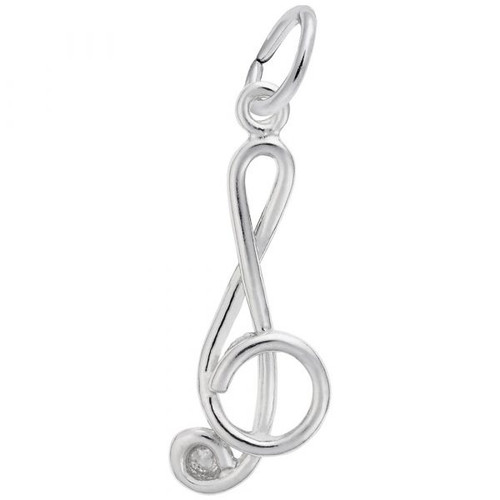 Treble Clef "Rembrandt" Charm