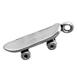 "Skateboard" Charm