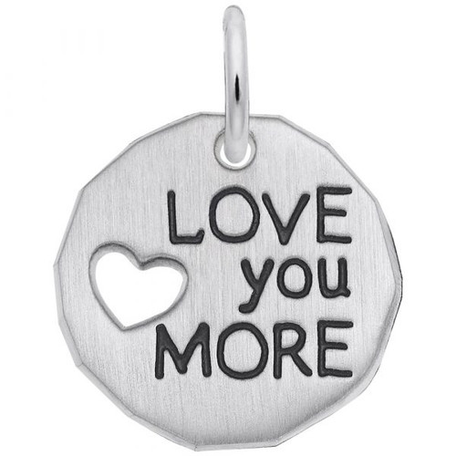 Love You More "Rembrandt" Charm