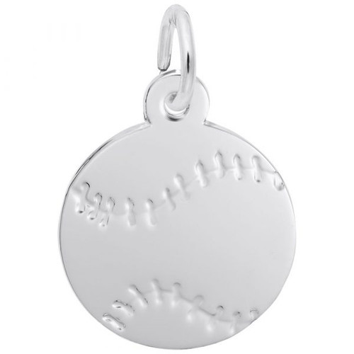 Flat Baseball "Rembrandt" Charm