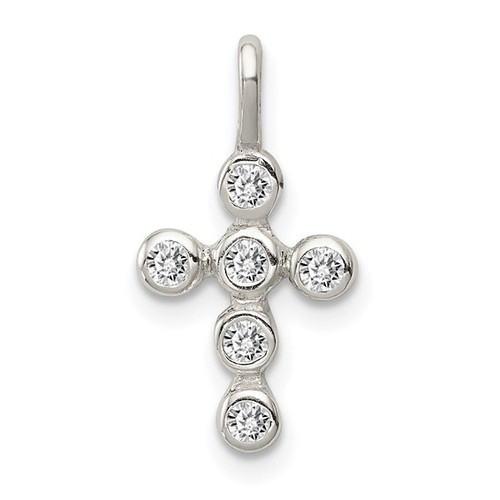 Round Cz Cross