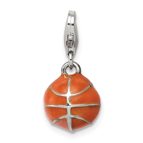 3D Enamel Basketball