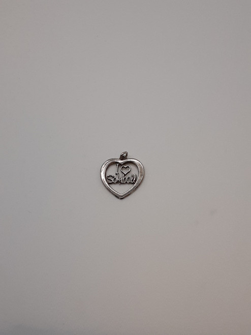 I love softball heart