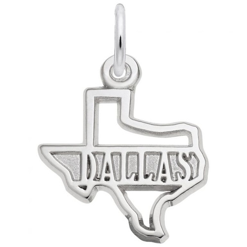 Dallas Map "Rembrandt" Charm