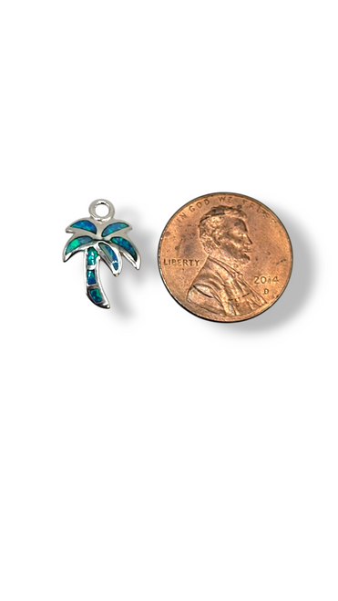 Coconut Palm Tree w/ opal