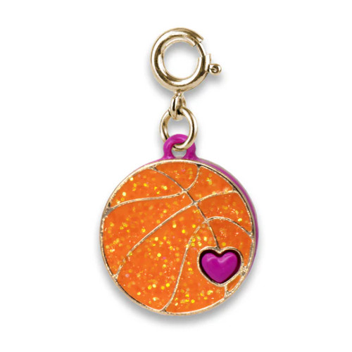 Charm It! Glitter Basketball Charm