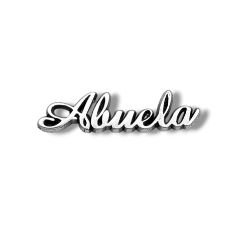 Abuela Script Charm