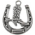 Horseshoe w/ Boot Charm