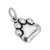 Paw Print "Lg." Charm