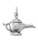 Aladdin's Magic Lamp Charm