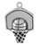 "Basketball Backboard" Charm