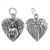 Angel "Heart Shape" Charm