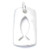 "Christian Fish on Dog Tag" Charm