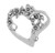 Heart "Flowers" Charm