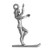 Water Skier Charm