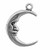 Moon "Crescent Man" Charm